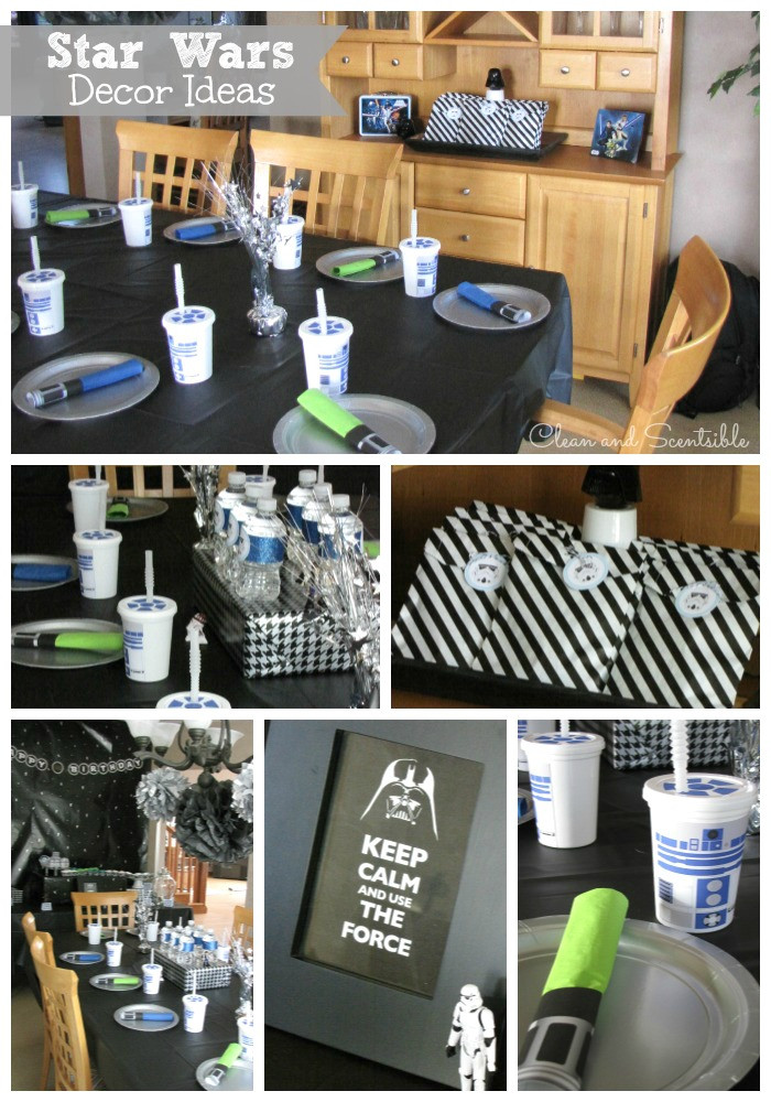 Star Wars Birthday Party Ideas
 Star Wars Party Ideas Clean and Scentsible