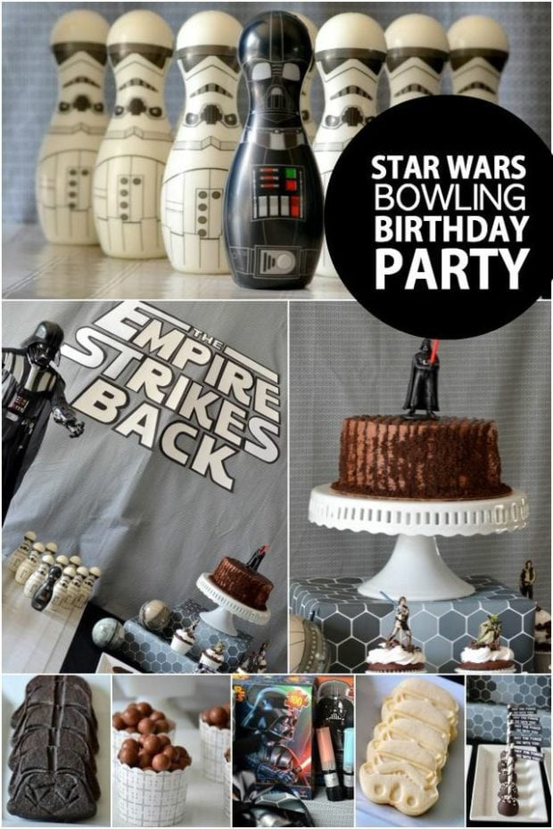 Star Wars Birthday Party Ideas
 The Empire Strikes Back A Boy s Star Wars Bowling