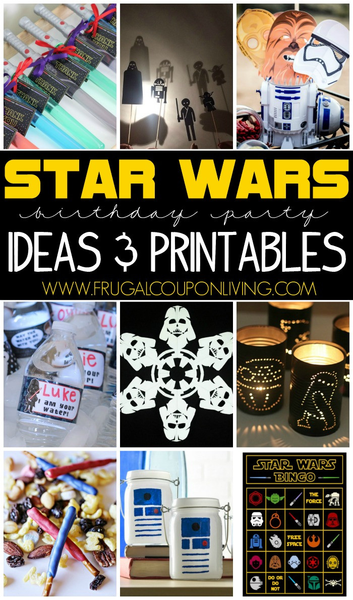 Star Wars Birthday Party Ideas
 Star Wars Party Ideas and FREEBIES