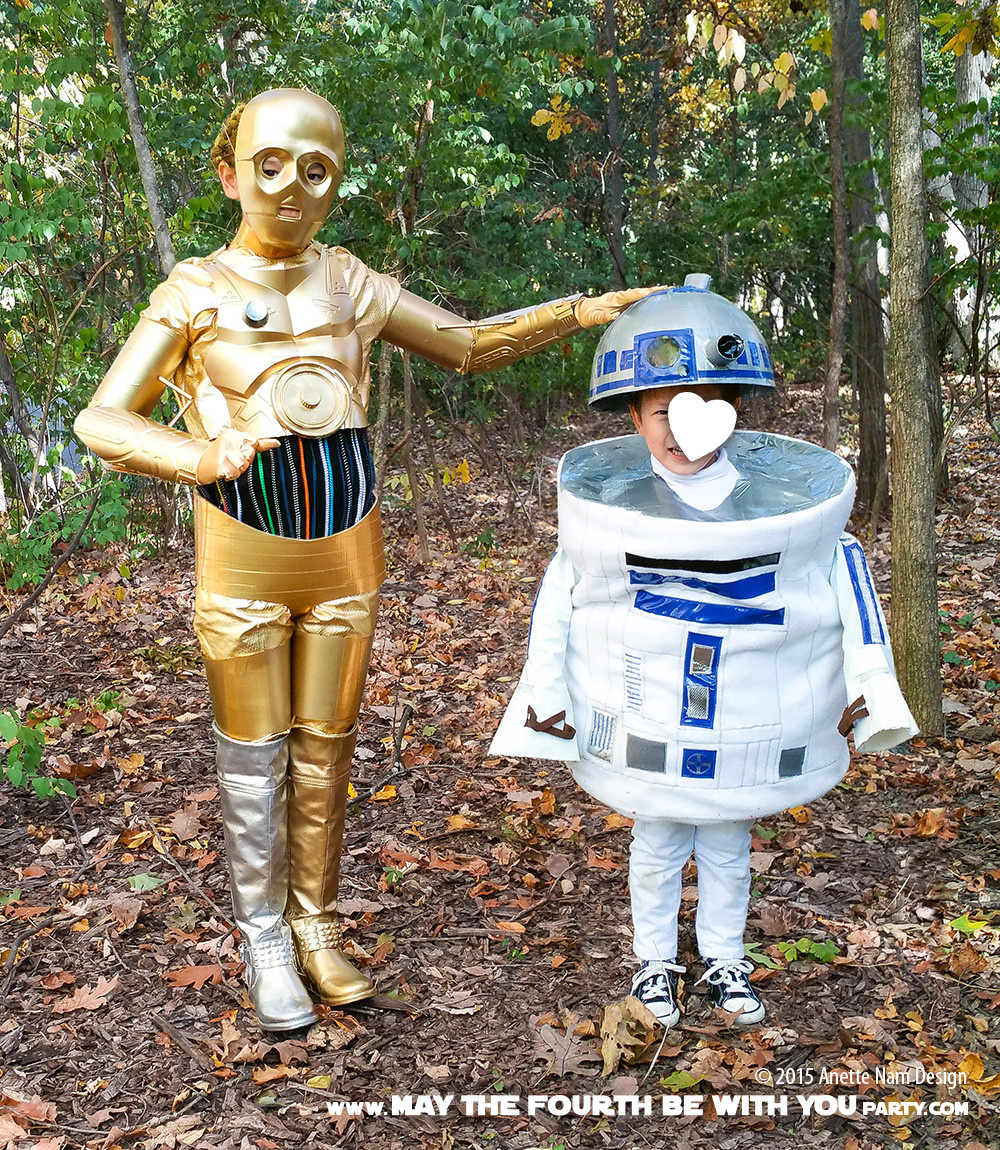 Star Wars DIY Costume
 These ARE the Droids I was Looking for