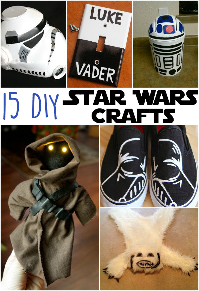 Star Wars DIY Gifts
 15 Awesome DIY Star Wars Crafts