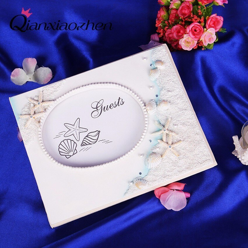 Starfish Wedding Guest Book
 Aliexpress Buy Qianxiaozhen Starfish Guest Book