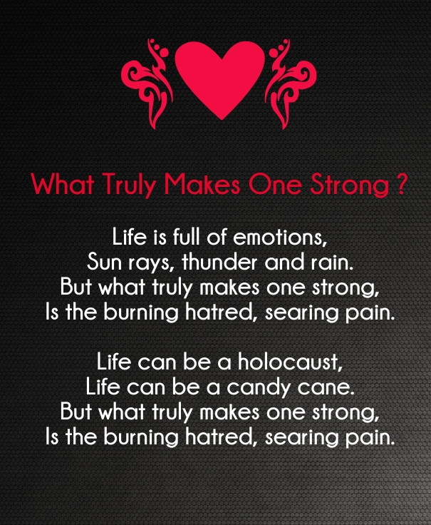 Stay Strong Relationship Quotes
 Strong Love Poems for Her and Him with