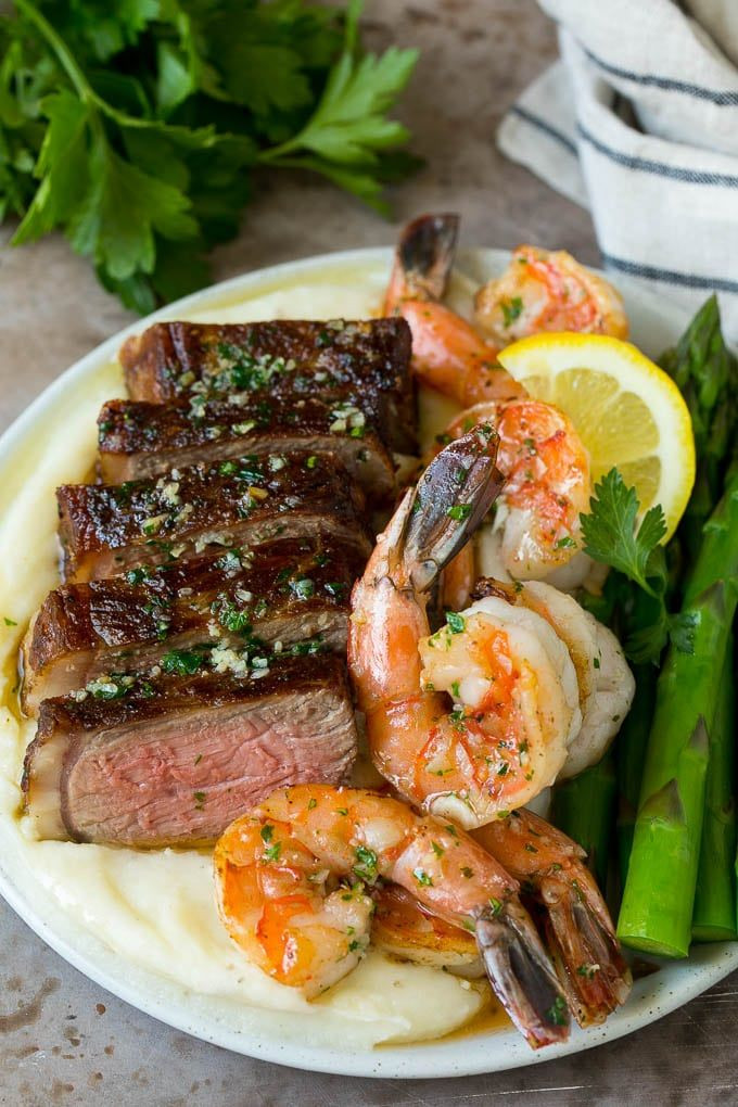 Steak And Shrimp Dinners
 Surf and Turf Recipe
