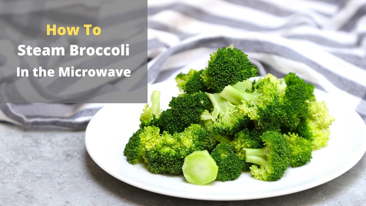 Steam Broccoli In Microwave
 how to Steam Broccoli in the Microwave