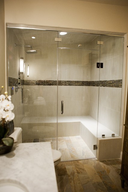 Steam Showers Bathroom
 Steam Shower Contemporary Bathroom dc metro by