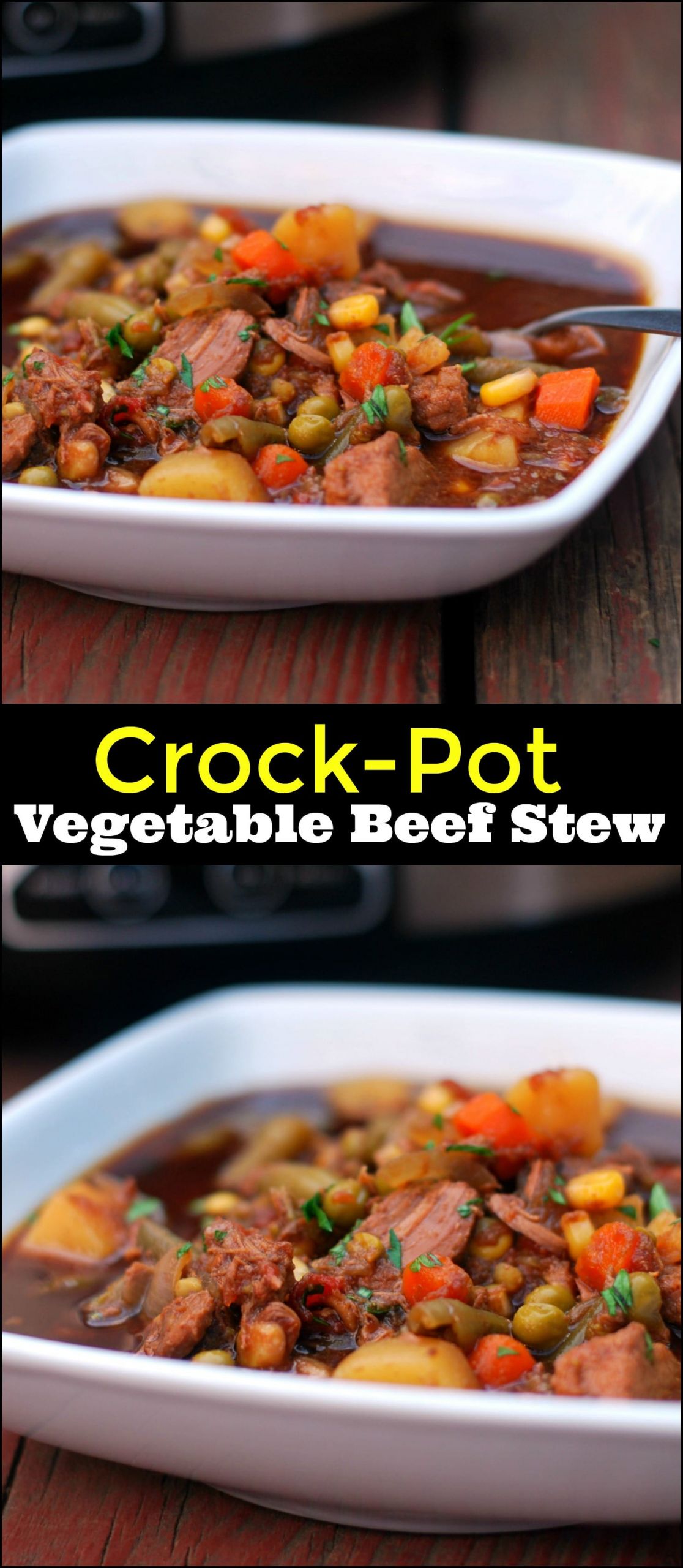 Stew Crock Pot
 Crock Pot Ve able Beef Stew Aunt Bee s Recipes