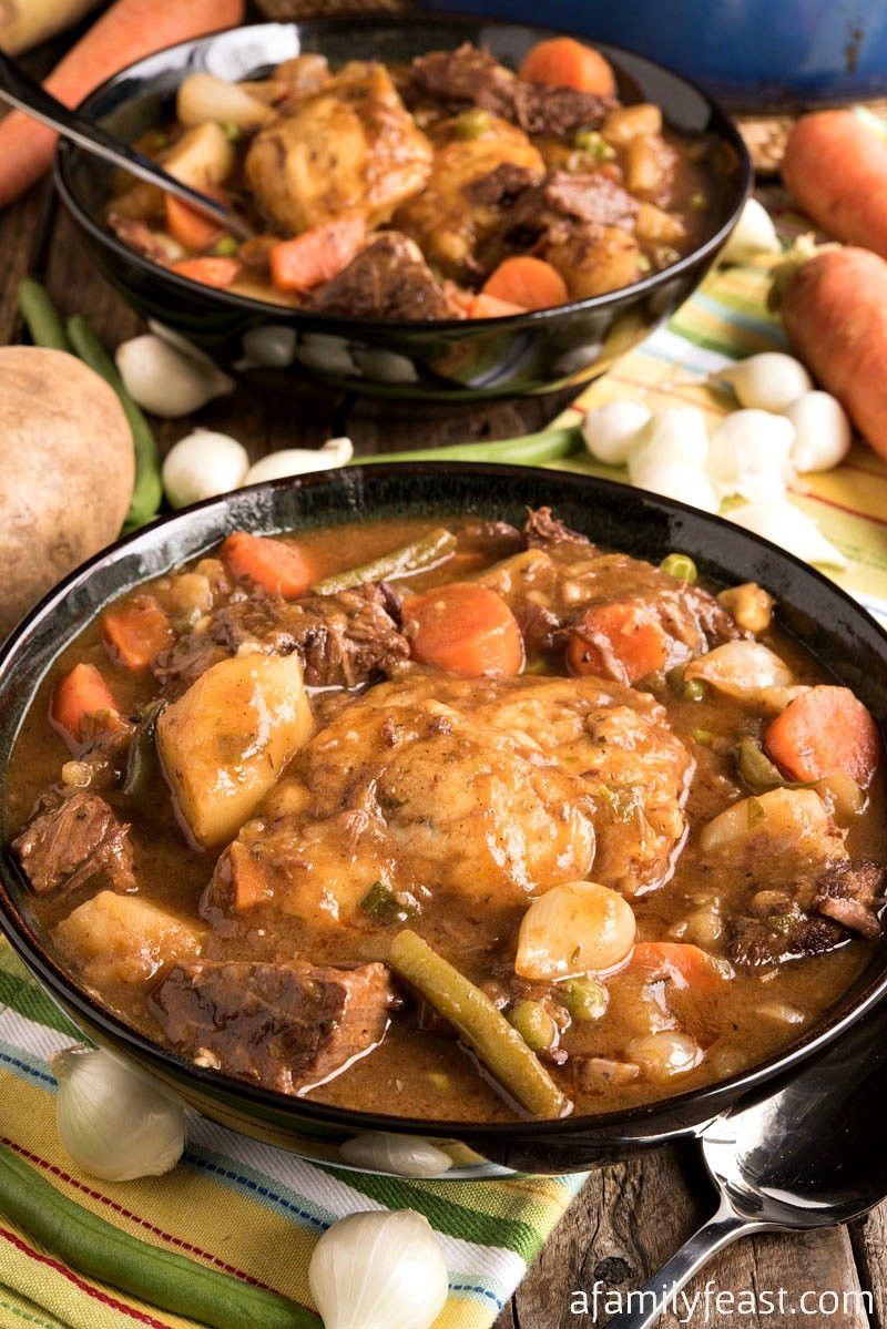 Stew Dumpling Recipe
 Beef Stew with Dumplings A Family Feast