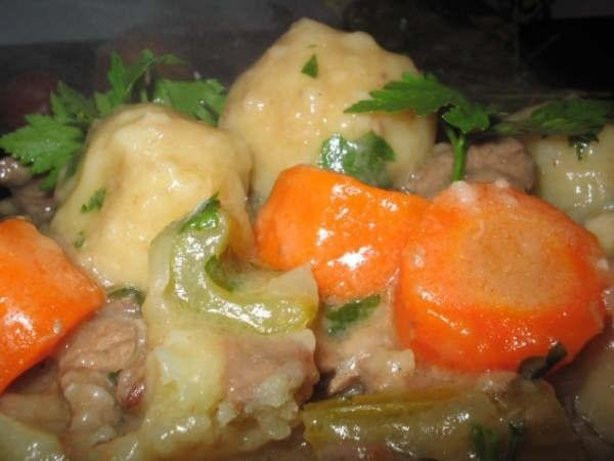 Stew Dumpling Recipe
 Mmm Beef Stew And Dumplings Recipe Food