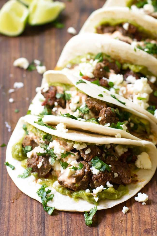 Stew Meat Tacos
 Instant Pot Braised Beef Tacos Recipe