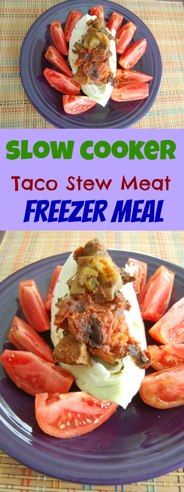 Stew Meat Tacos
 Slow Cooker Taco Stew Who Needs A Cape