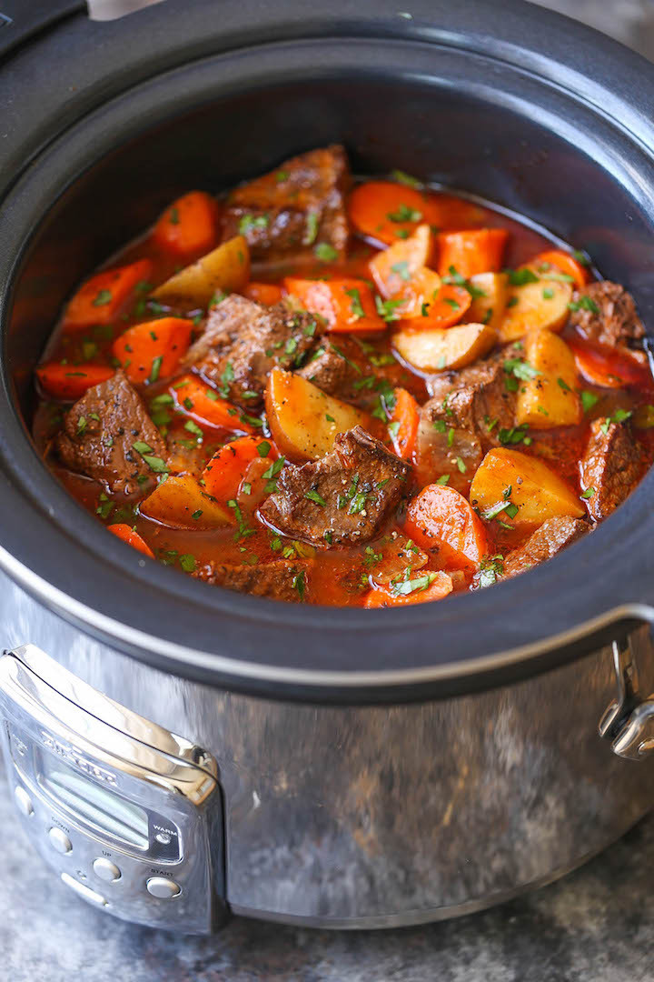 Stew Slow Cooker
 Slow Cooker Beef Stew Damn Delicious