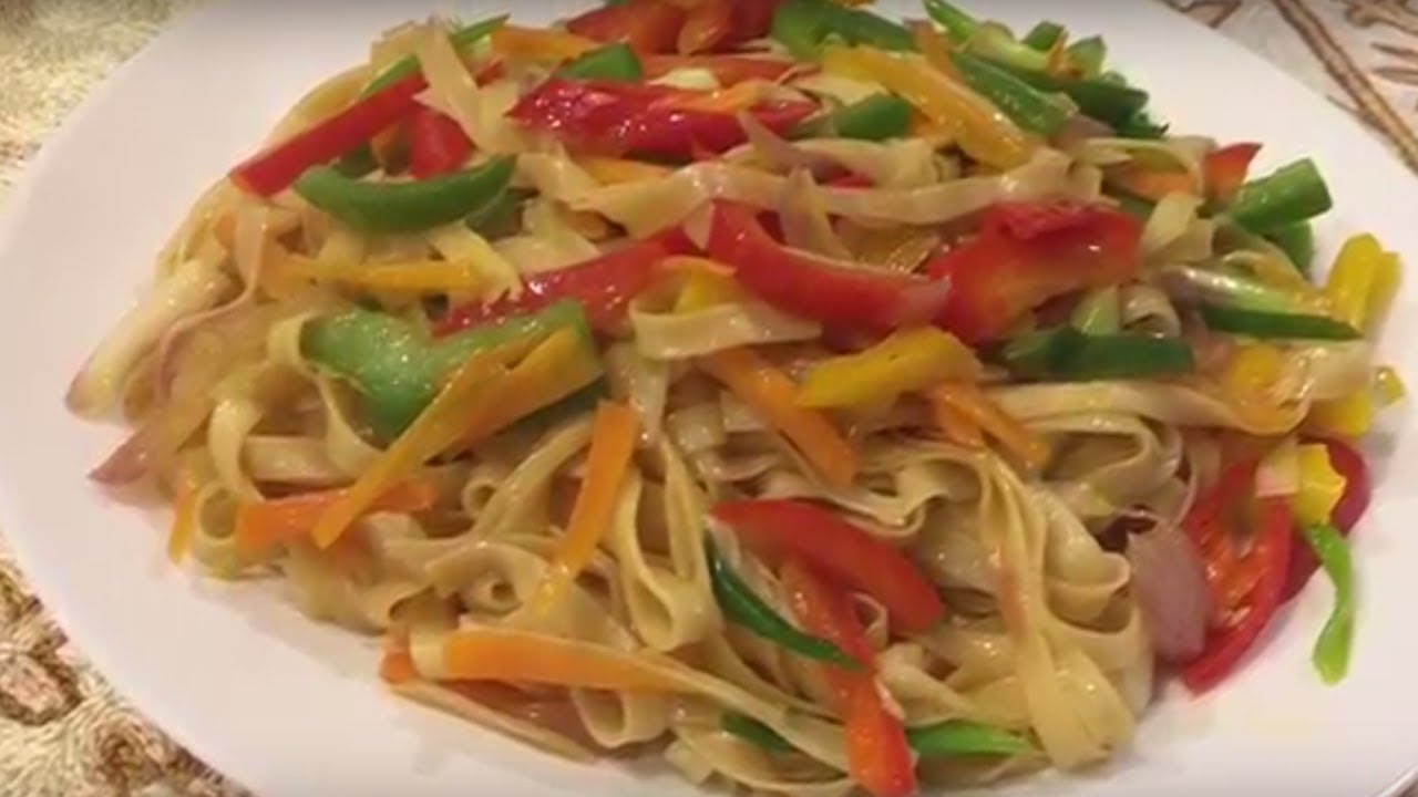 Stir Fried Flat Noodles
 Stir Fried Flat Noodles With Ve ables