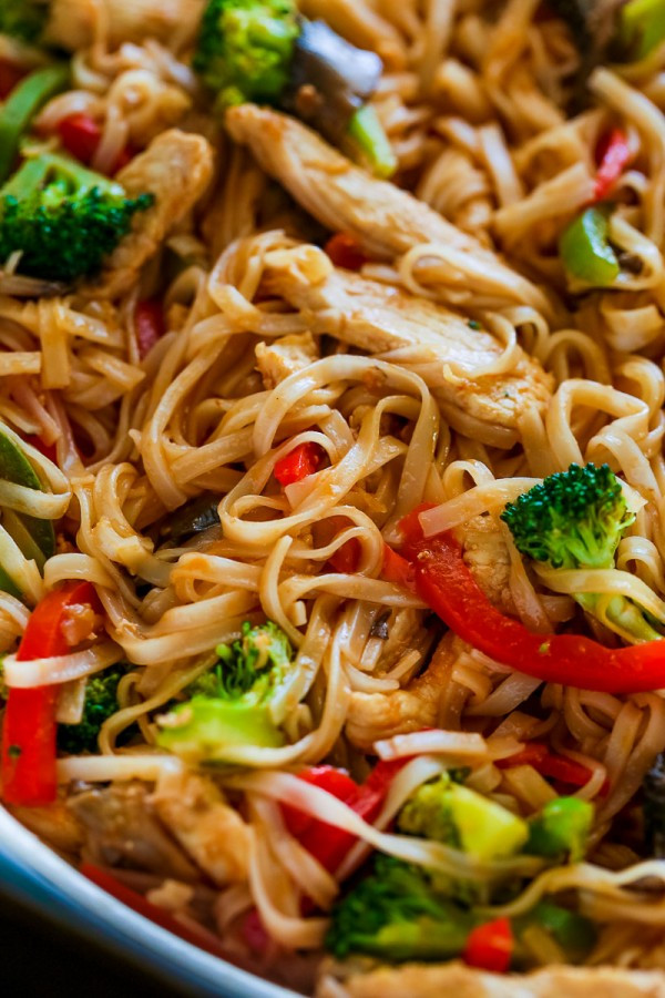 Stir Fried Rice Noodles Recipe
 Chicken Stir Fry with Rice Noodles 30 minute meal