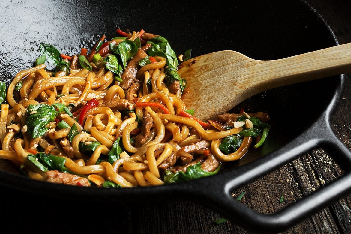 Stir Fried Udon Noodles
 20 Minute Spicy Pork Udon Stir Fry Seasons and Suppers