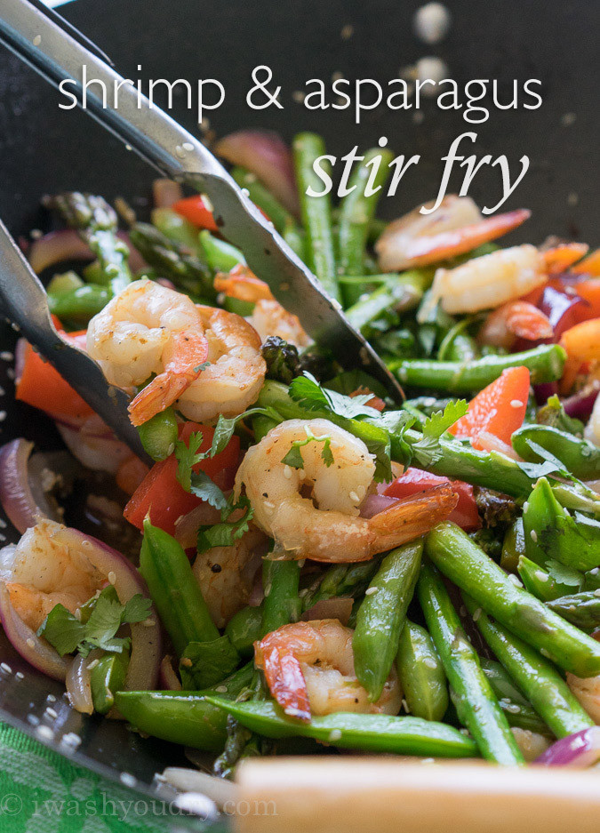Stir Fry Asparagus
 Shrimp and Asparagus Stir Fry