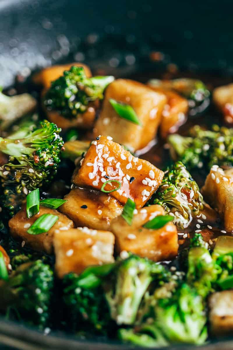 Stir Fry Tofu Recipes
 Crispy Tofu Broccoli Stir Fry Fast and Easy