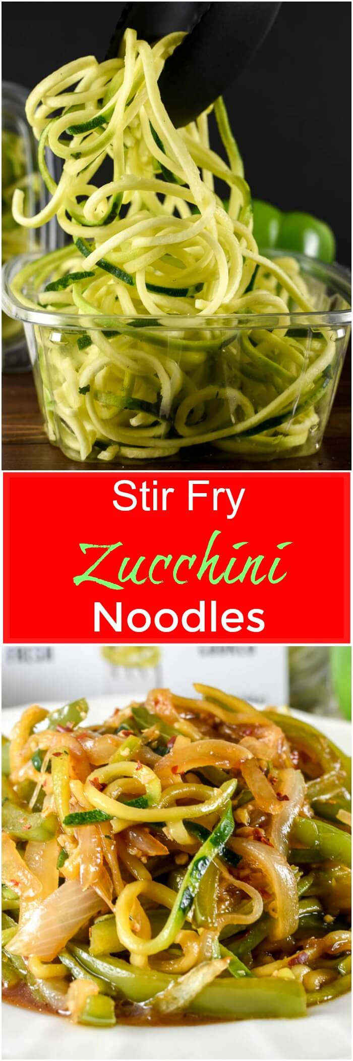 Stir Fry Zucchini
 Stir Fry Zucchini Noodles Flavor Mosaic