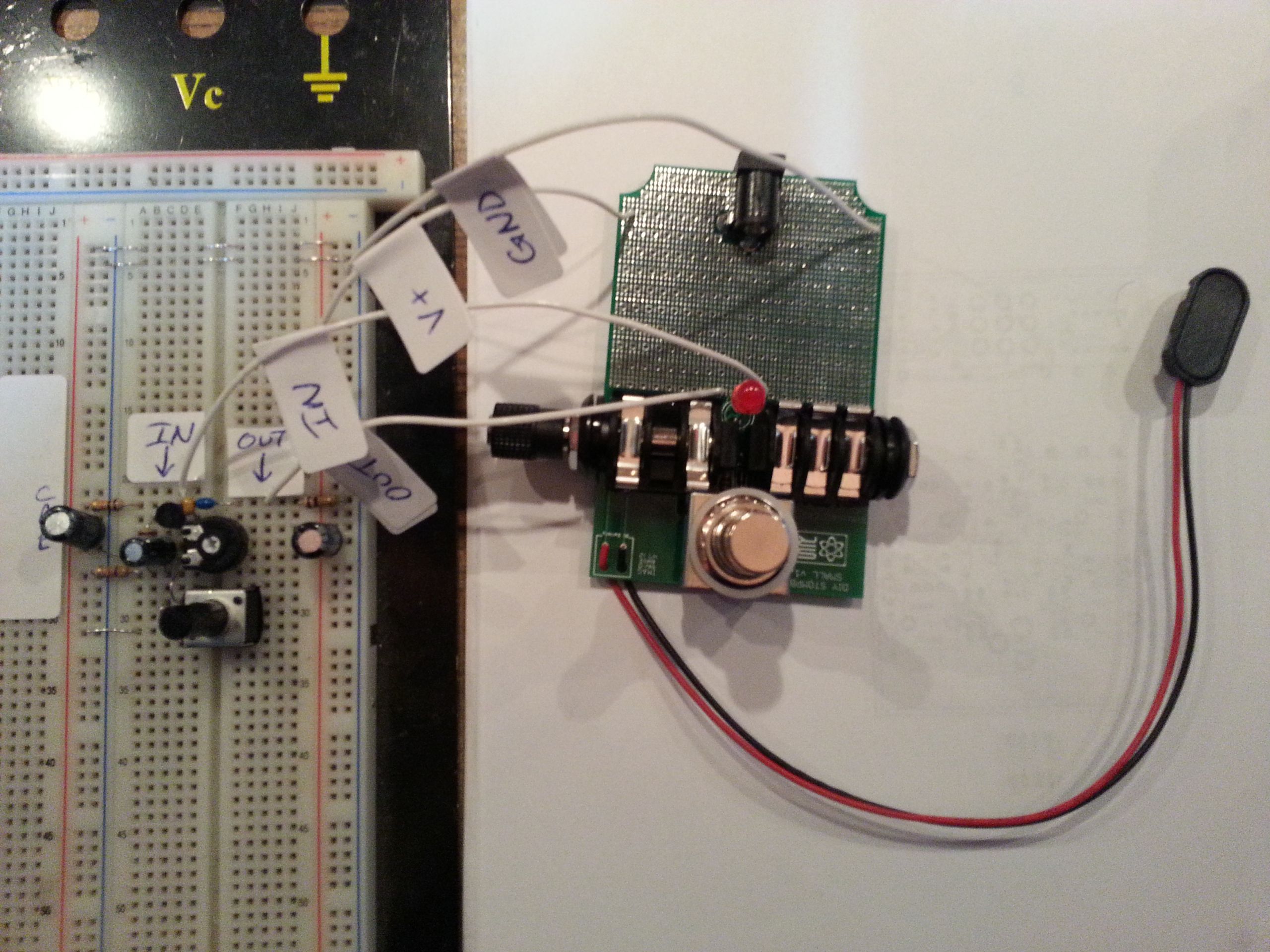 Stomp Box DIY
 DIY Stompbox Boost Demo Project