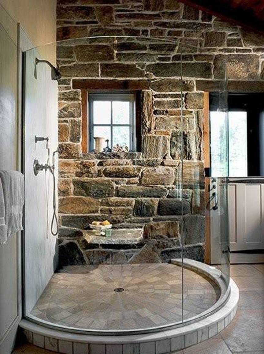 Stone Bathroom Tile
 33 stunning pictures and ideas of natural stone bathroom