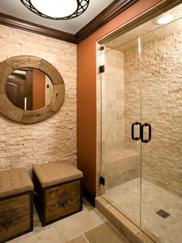 Stone Bathroom Tile
 Beautiful sumptuous stone bathrooms