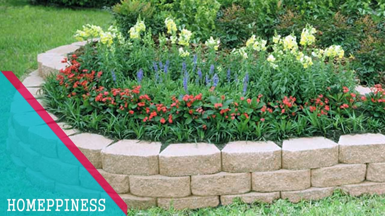 Stone Landscape Edging Ideas
 MUST LOOK 25 Low Bud Stone Garden Edging Ideas that