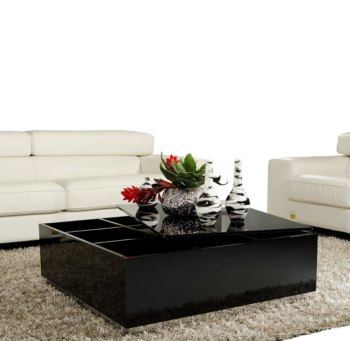Storage Bench Coffee Tables
 Modern Coffee Table with Storage 857CT