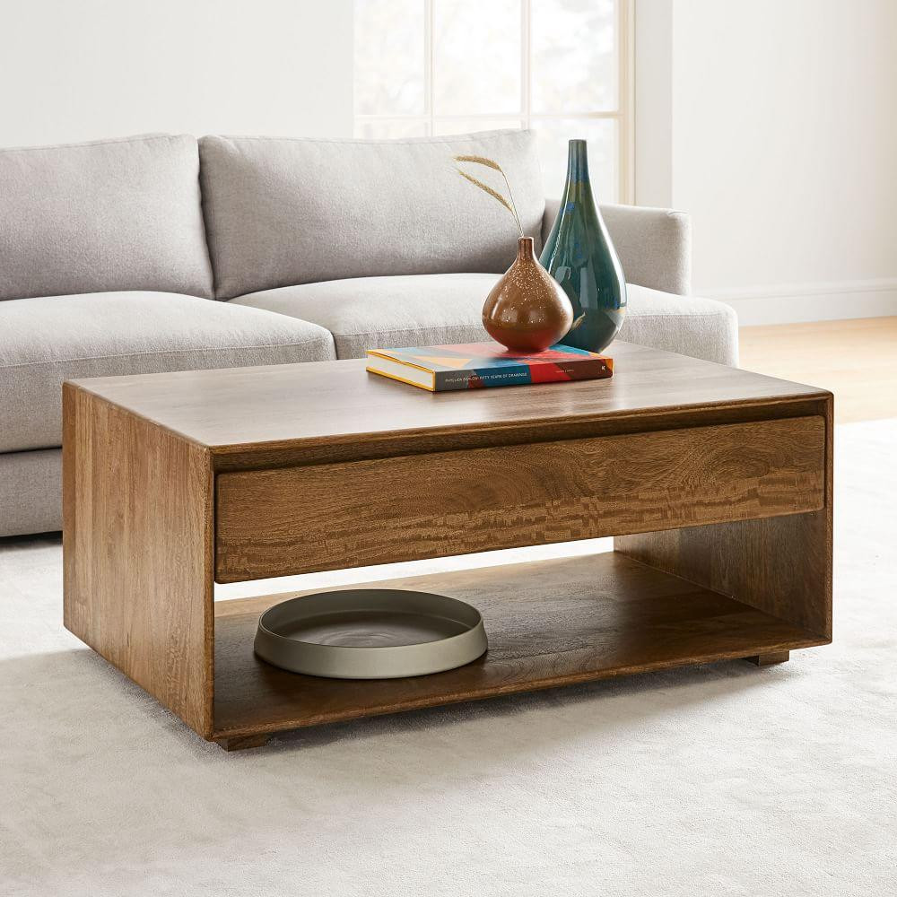 Storage Bench Coffee Tables
 Anton Solid Wood Storage Coffee Table