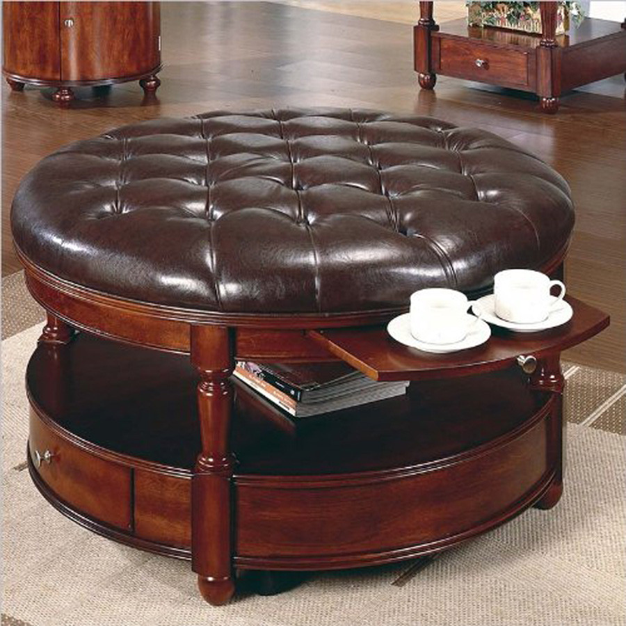 Storage Bench Coffee Tables
 Awesome Round Coffee Tables with Storage