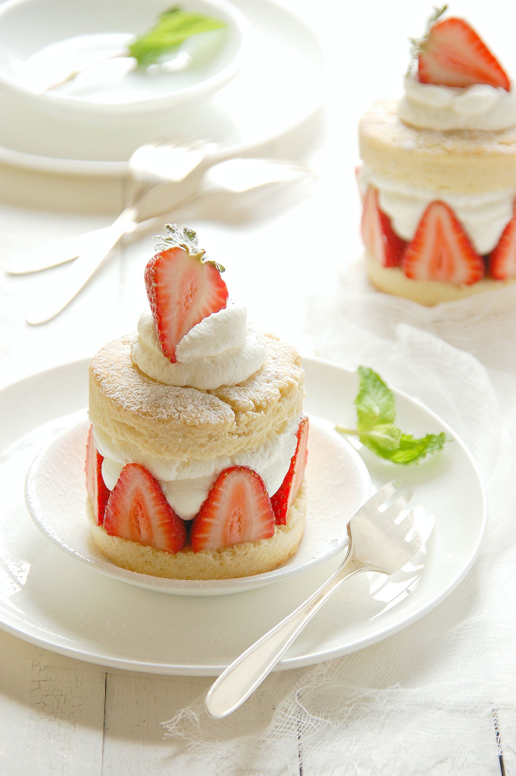 Strawberry Shortcake Birthday Cake Recipe
 Individual Strawberry Shortcakes The Kitchen McCabe