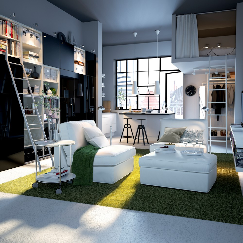Studio Apartment Living Room Ideas
 SMALL APARTMENT