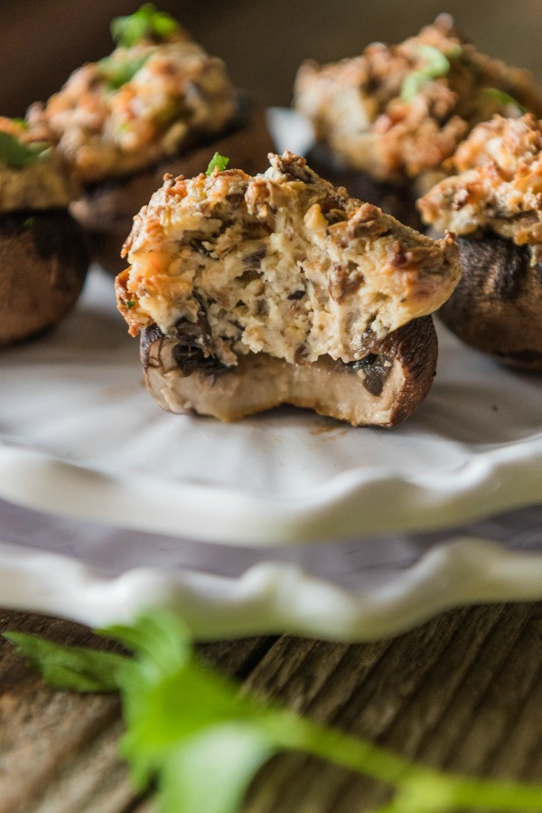 Stuffed Mushrooms With Cream Cheese And Bacon
 Bacon and Cream Cheese Stuffed Mushrooms Mountain Mama Cooks