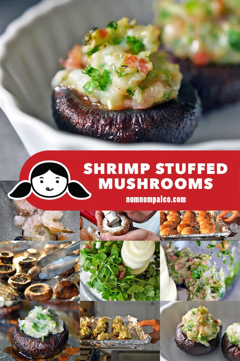 Stuffed Seafood Mushrooms
 Shrimp Stuffed Mushrooms Nom Nom Paleo