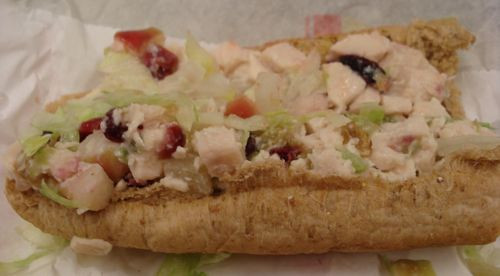 Subway Chicken Salad Sandwich
 GrubGrade