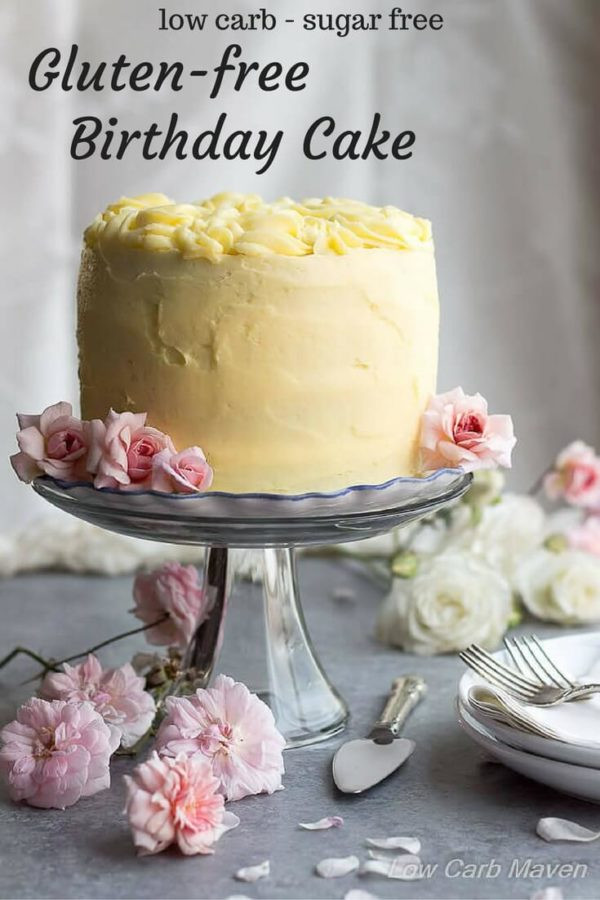 Sugar Free Birthday Cake Recipes
 Best Gluten Free Low Carb Birthday Cake Recipe Sugar free