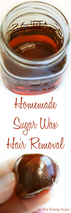 Sugar Hair Removal DIY
 Homemade Sugar Wax Recipe