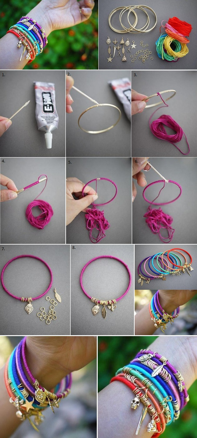 Summer Bracelet
 Beautiful Summer Bracelets DIY AllDayChic