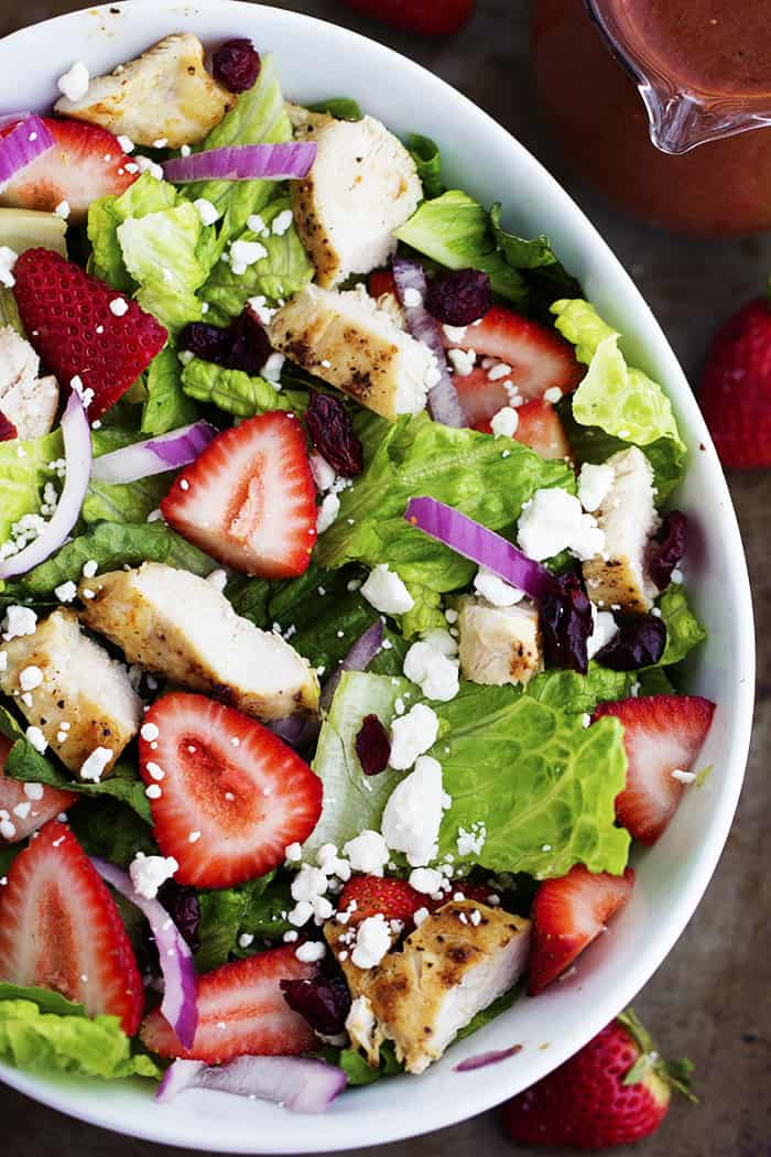 Summer Chicken Salad
 Strawberry Chicken Salad with Strawberry Balsamic Dressing