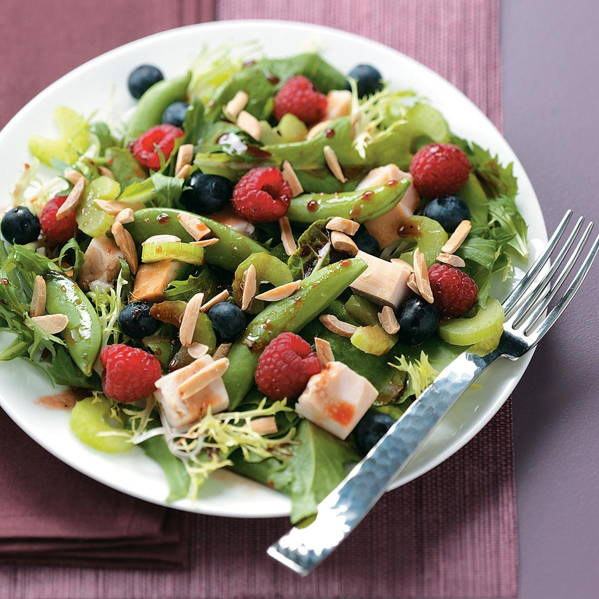Summer Chicken Salad
 Summer Chicken Salad with Raspberry Vinaigrette Recipe