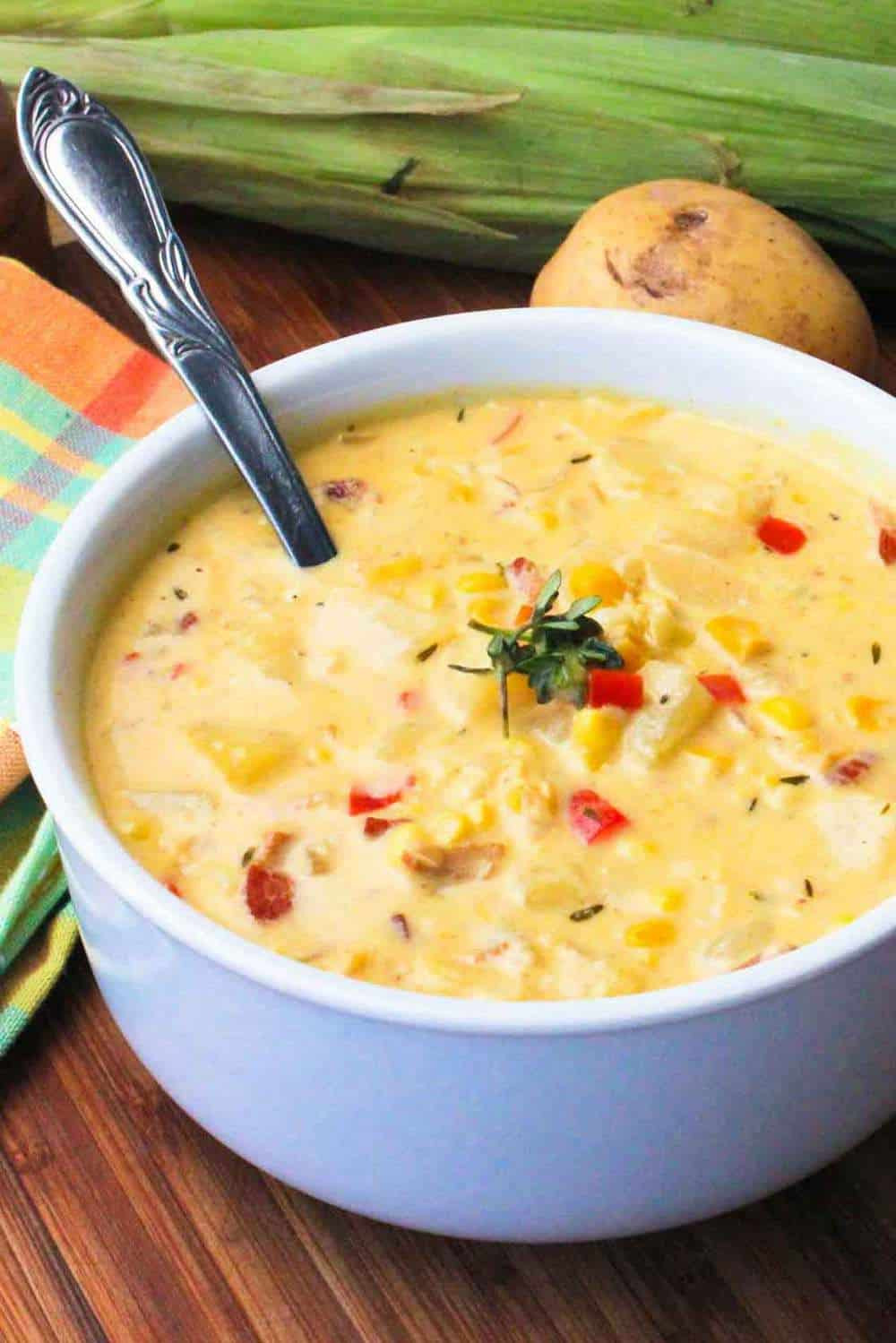 Summer Corn Chowder
 Farm Fresh Corn Chowder