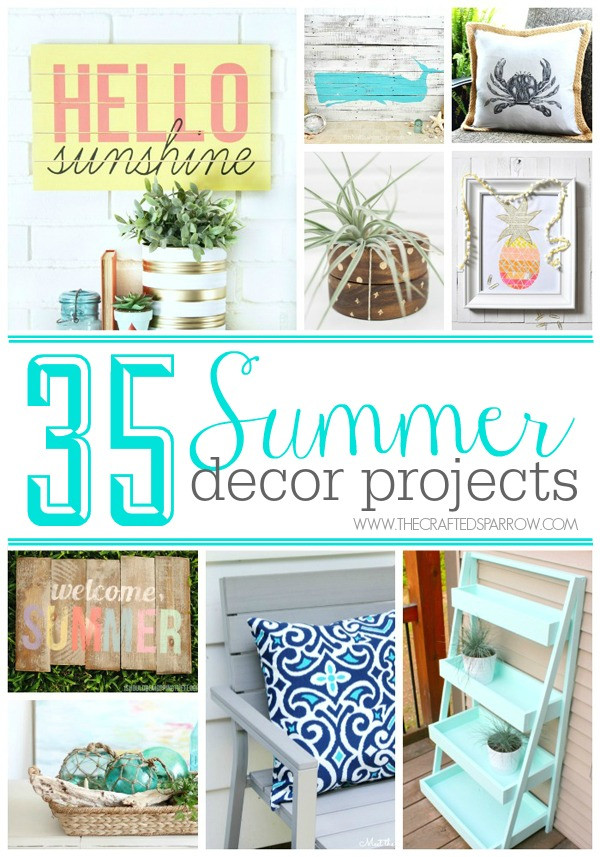 Summer Decorations DIY
 25 Pineapple Projects