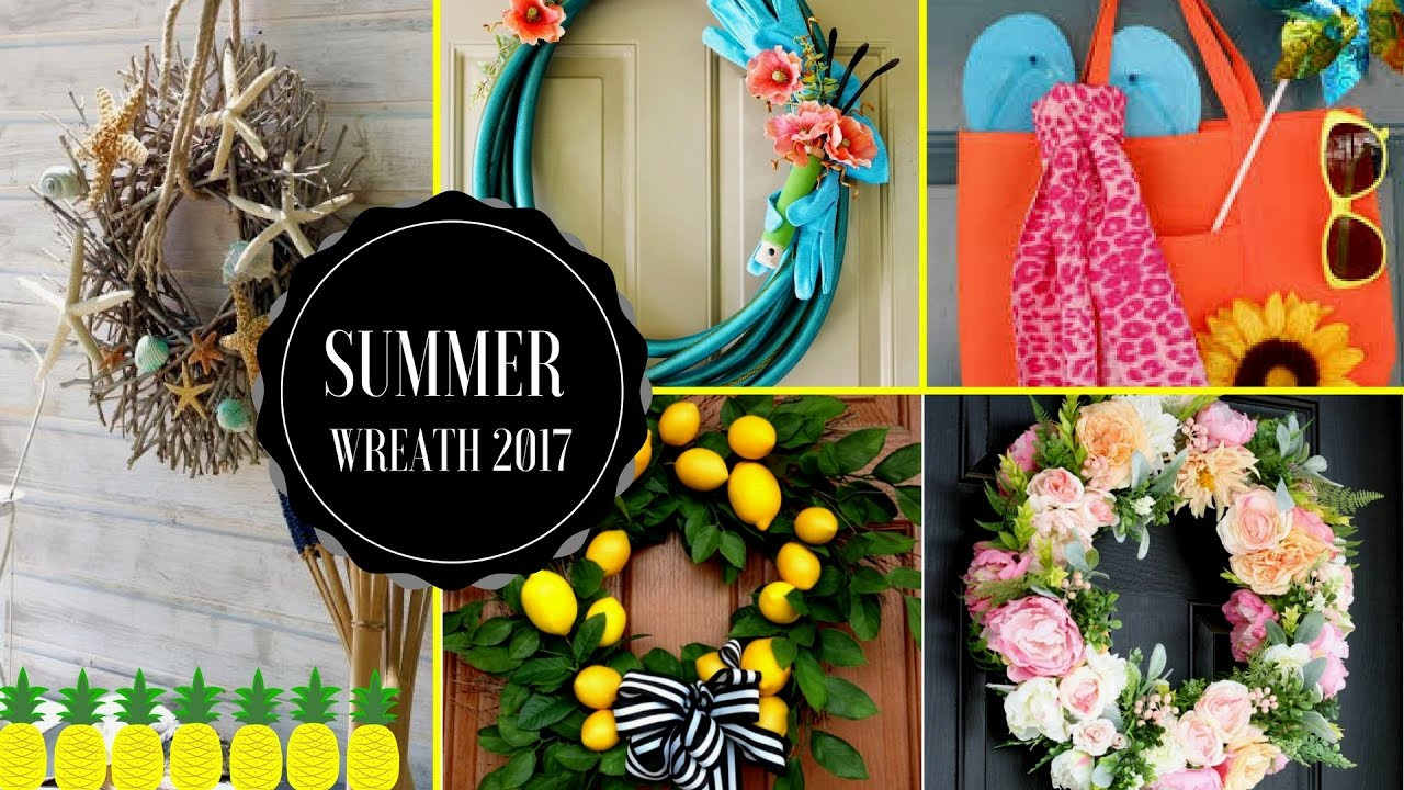Summer Decorations DIY
 50 DIY Summer Wreaths Decorations Ideas for your Home