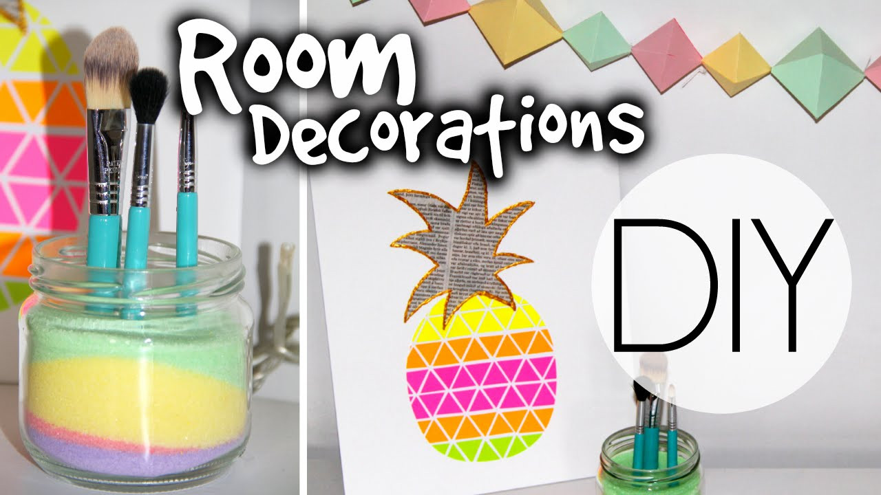 Summer Decorations DIY
 DIY Summer Room Decorations