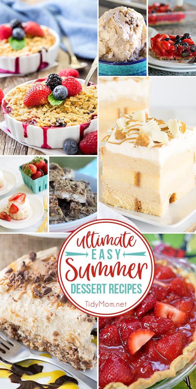 Summer Easy Desserts
 Ultimate Easy Summer Dessert Recipes