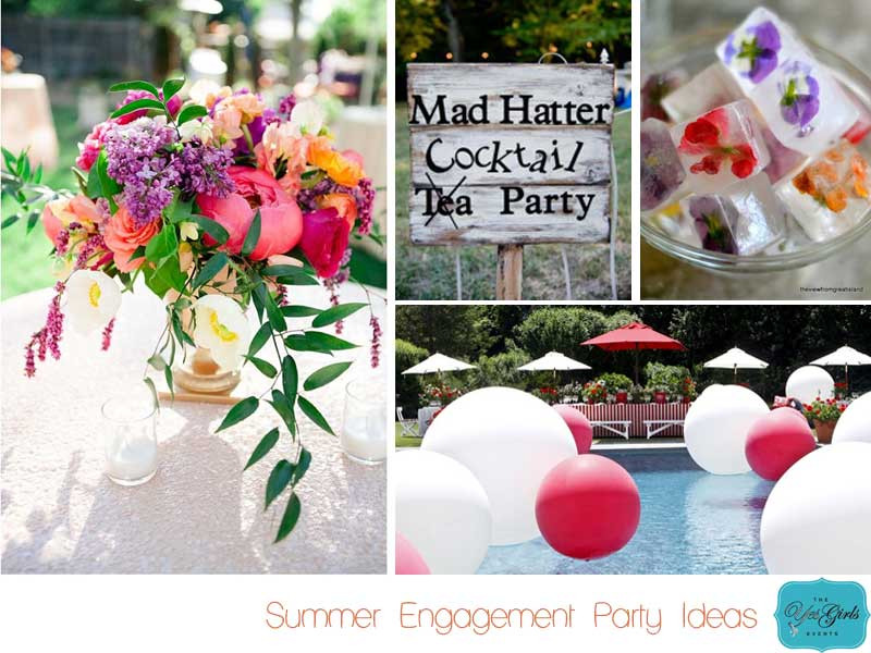 Summer Engagement Party Ideas
 Summer Engagement Party Ideas