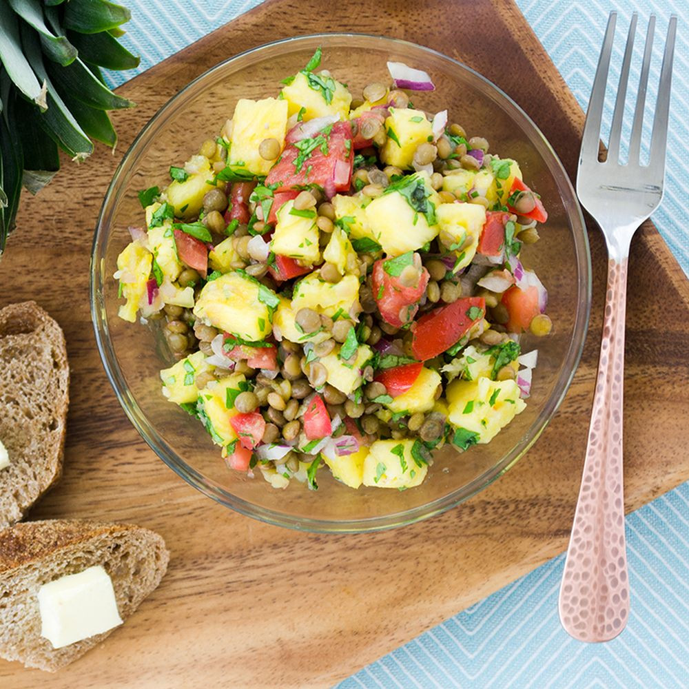 Summer Lentil Recipes
 Tropical Lentil Summer Salad Recipe on Food52