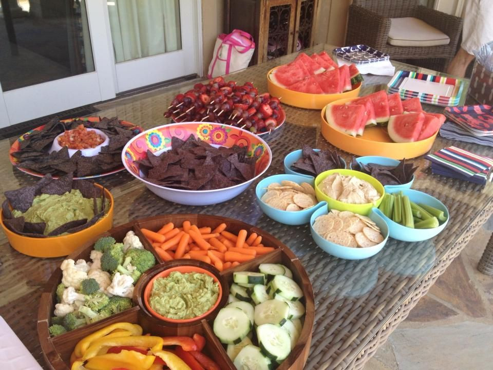 Summer Party Food Ideas For Adults
 Healthy Pool Party Food for Kids and Adults