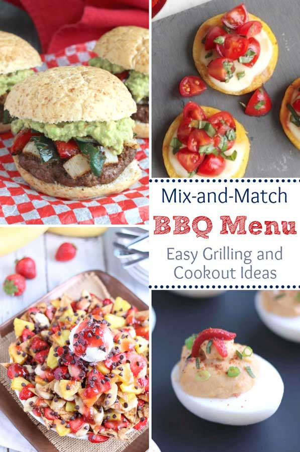 Summer Party Menu Ideas
 Mix and Match Easy BBQ Menu Ideas Two Healthy Kitchens