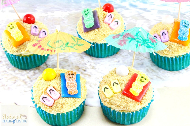 Summer Themed Cupcakes
 20 The Best Mermaid Theme Party Ideas Natural Beach Living
