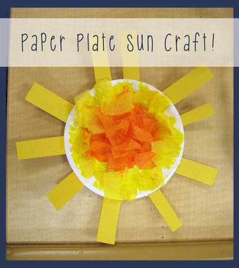 Sun Craft For Preschool
 25 Summer Crafts for Kids